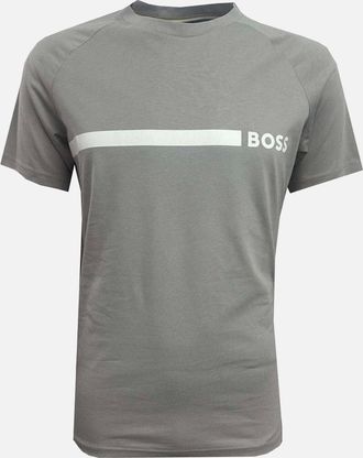 HUGO BOSS Mens Hugo Boss Mens Grey Slim Fit T-shirt - Size: 44