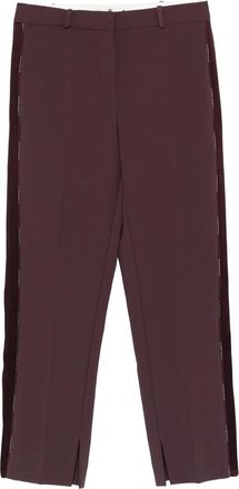Elisabetta Franchi Side-stripe Split-hem Trousers