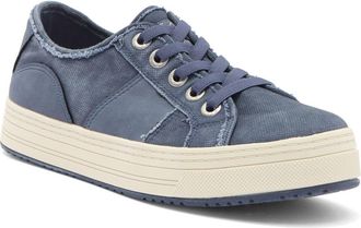 Blowfish Super Smile Slip-On Sneaker in Newport Blue Canvas at Nordstrom Rack, Size 8