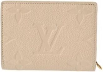 Louis Vuitton Pre-owned Wallets, female, Beige, Size: ONE SIZE Pre-owned Monogram Empreinte Wallet (bi-fold)