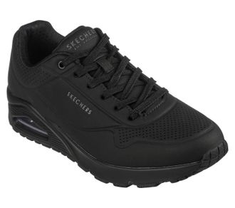 Skechers Mens Uno Stand On Air Sneakers In Black