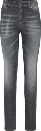 Philipp Plein Denim Jeggings - Dames - Skinny Jeans - Grijs - W27 - Denim - Jeans