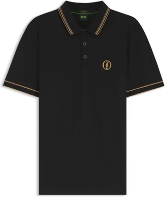 BOSS The Open Active Paddy polo shirt in performance pique