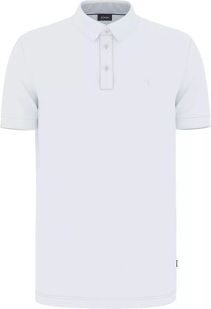 Joop Poloshirt JOOP Primo, Herren, Gr. XXL, wei&szlig;, Jersey, Obermaterial: 100% Baumwolle, unifarben, regular fit normal, B&uuml;ndchen, Shirts Poloshirt