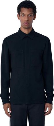 Rick Owens Work Shirt - male - Rick Owens - Casual Shirts - Black - S - Shirts