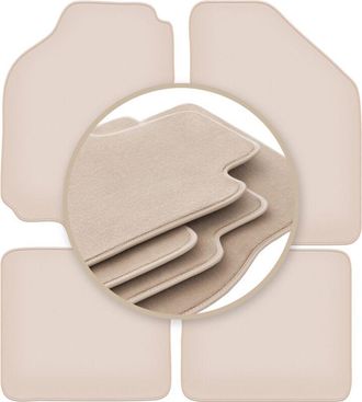 OEM Alfombrillas Premium Beige Para: Fiat Marea Sed&aacute;n 1995-2001