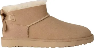 UGG Ultra Mini Bailey Bow - - Shoes - Uomo - Beige - 38 EU