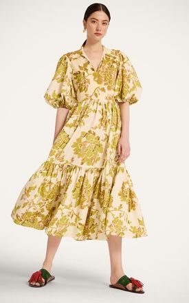 La DoubleJ Ischia Dress in Oasis Green at Nordstrom, Size 44