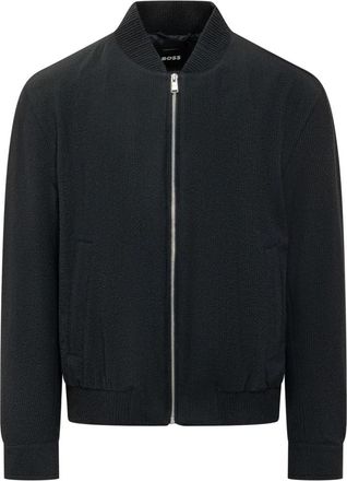HUGO BOSS Bomberjack - Heren - Bomber jackets - Blauw - XL - Jassen