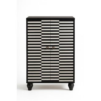 Really Nice Things Armario aparador de 2 puertas en MDF melaminado con cierre amortiguado