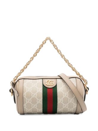 Gucci Ophidia kleine schoudertas - Beige