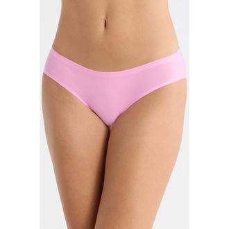Chantelle Soft Stretch Bikini in Peony Pink at Nordstrom