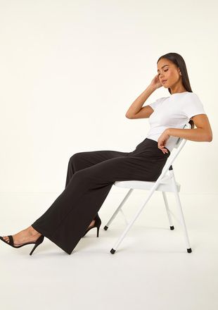 Roman Wide Leg Stretch Trouser