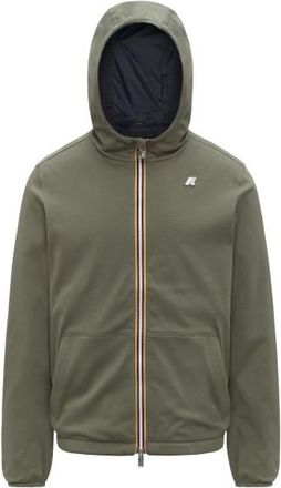 K-Way Jake Double Interlock Freizeitjacke f&uuml;r Herren | oliv