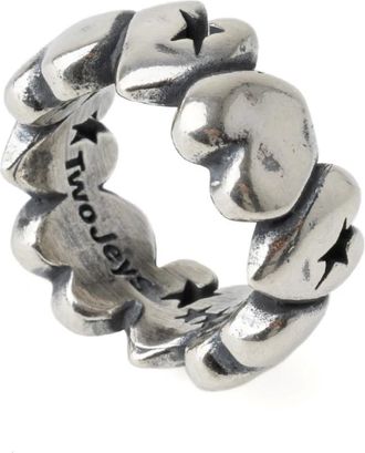 TwoJeys Rings, unisex, Gray, 63 MM, Twojeys Bijoux Silver