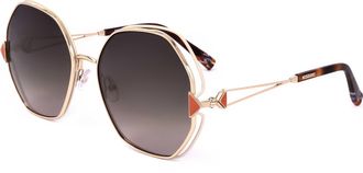 Missoni Womens 59 mm Grey Sunglasses