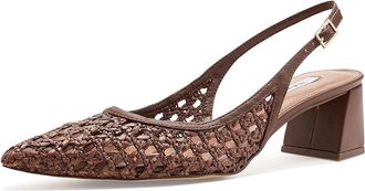 Steve Madden Robyn Womens Shoes Brown Woven : 8.5 M, Synthetic