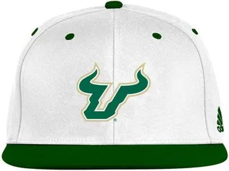 adidas Mens adidas White/Green South Florida Bulls On-Field Fitted Hat at Nordstrom, Size Medium/large