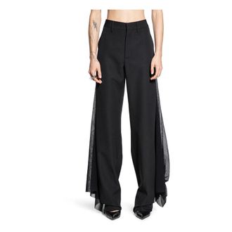 Jean Paul Gaultier Mujer, Pantalones, Negro, Talla: S