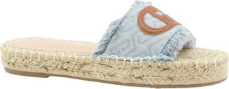 Liu Jo Paros 01 Slider - Dames - Sandalen - Blauw - 38 EU - Schoenen