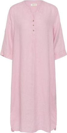 Cream Overhemdjurken - Dames - Shirt Kleedjes - Roze - S/M - Kleedjes