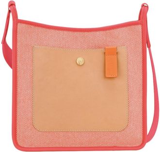 Longchamp Red Le Foulonne Crossbody Bag