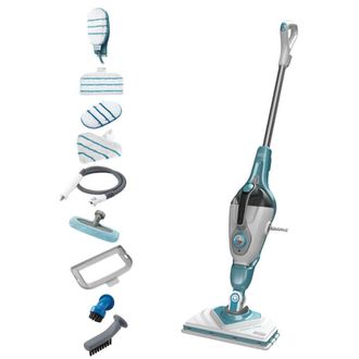 Black+Decker Black&decker - Limpiador Trapeador A Vapor 1600w Azul - Bhsm166dsmqs - Black+decker