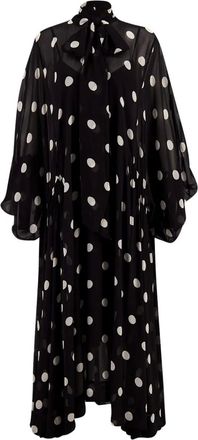 Zimmermann Abito Crush a pois - Nero