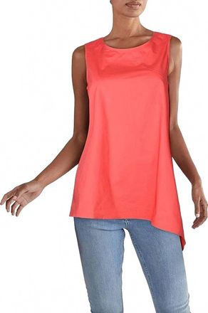 Alfani Mid-Summer Oversized Blouse In Cranberry Spice