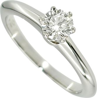 Tiffany & Co. Platinum Platinum 950 Band Ring (Pre-Owned)
