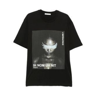 Ih Nom Uh Nit IH NOM UH Nit, Uomo, Top, Nero, 2Xl, new