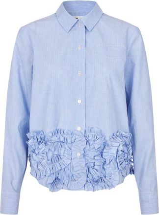 Baum Und Pferdgarten Dames, Blouses & Shirts, Blauw, Maat: XS