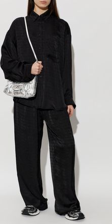 Balenciaga Loose-fit Trousers, Womens, Black