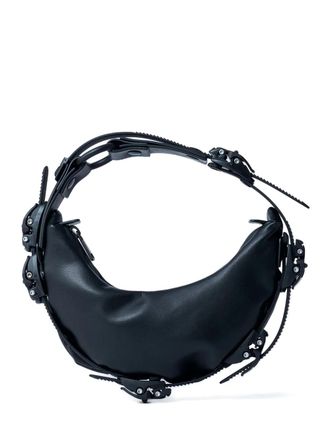 Innerraum adjustable buckled shoulder bag - unisex - Technical Fabric - One Size - Black