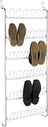 WENKO Estanteria Zapatero Para Puerta 18 Pares De Zapatos