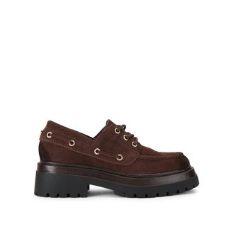 Steve Madden Womens Suede Detroit Brown Sneakers - Size UK 3