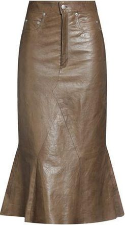 Rick Owens PARTES DE ABAJO - Faldas midi en YOOX.COM