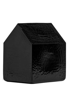 Kosta Boda Glass House Sculpture in Black at Nordstrom, Size Medium