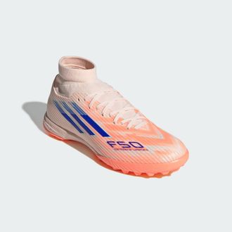adidas ADIDAS Performance Womens F50 Sparkfusion League Turf Boots - Orange - Size UK 6