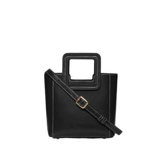 Staud Staud, Tassen, Dames, Zwart, ONE Size, Leer, Handbags