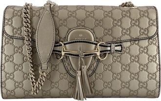 Gucci Gucci leren schoudertas Emily