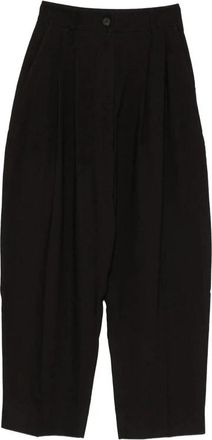 STUDIO NICHOLSON Snw-1305 Acuna Espre - Dames - Wijde Broeken - Zwart - 3XS - Broeken
