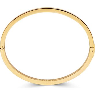 Nialaya Simplicity Bangle in Gold at Nordstrom, Size X-Large