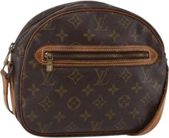 Louis Vuitton Pre-owned Cross Body Bags, female, Brown, Size: ONE SIZE Pre-owned Vintage Canvas Cross Body Bag