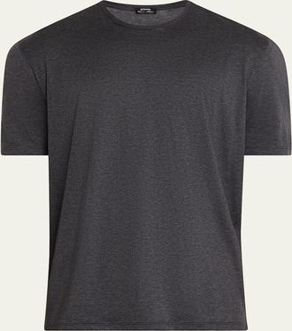 Cesare Attolini Mens Cotton Crew T-Shirt