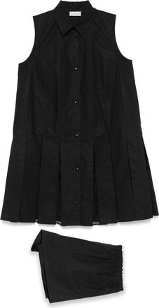 Moncler Sleeveless Midi Dress - Womens - Cotton