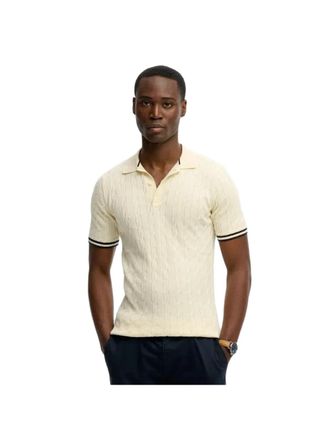 Superdry gebreide poloshirt voor heren