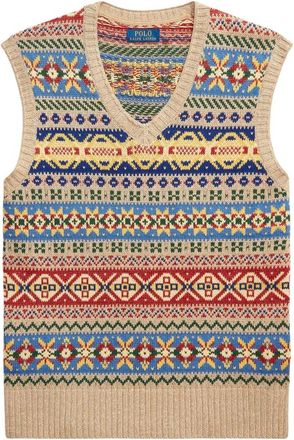 Ralph Lauren Truien & Vesten, Heren, Veelkleurig, M, Sleeveless Truien