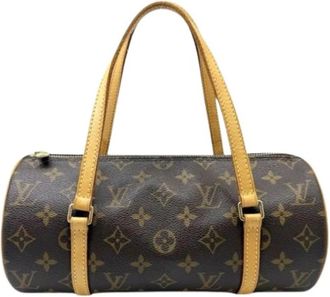 Louis Vuitton Pre-owned Boston Bag - Dames - Vintage Handtas - Bruin - ONE Size - Leer - Vintage