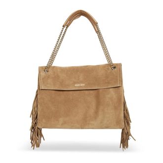 Orciani Shoulder Bags, female, Beige, Size: ONE SIZE Venus Midi Bag